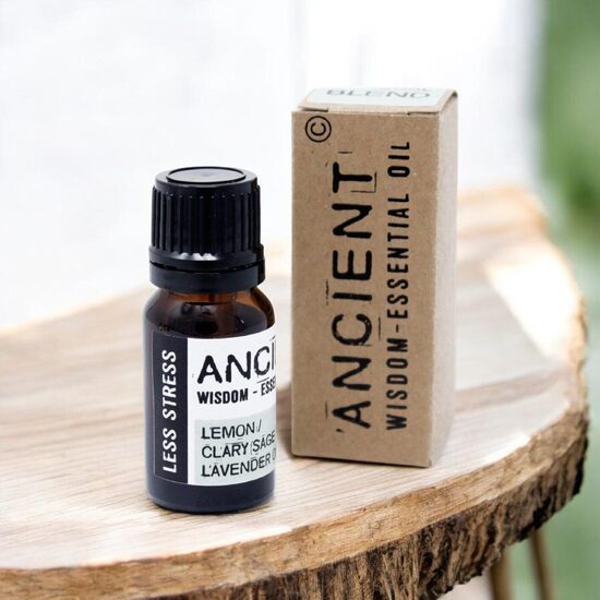Ēterisko eļļu maisījums "Mazāk stresa" - kastītē - 10ml