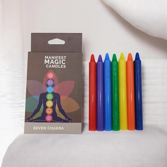 Čarkas manifestācijas sveces (7 sveces iepakojumā)