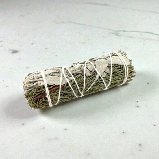 Baltā salvija un kadiķis (10 cm)