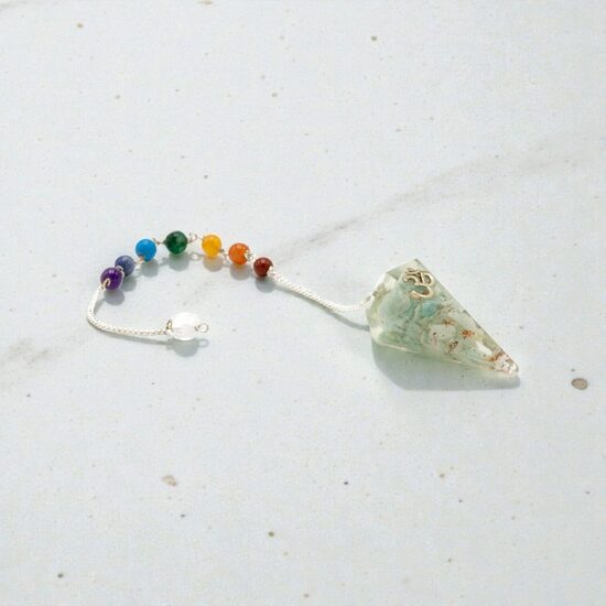 Orgonīta spēka čakru svārsts — Om