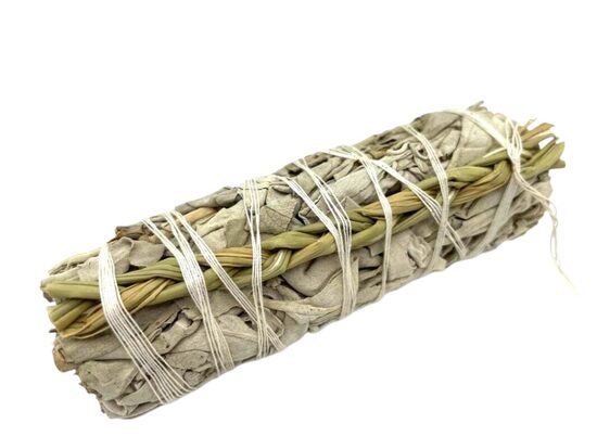 Baltā salvija un smaržīgā zāle (10 cm)